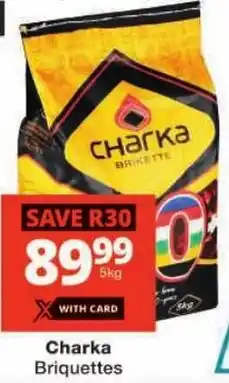 Checkers Charka Briquettes offer