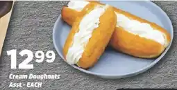 Frontline Cream Doughnuts offer