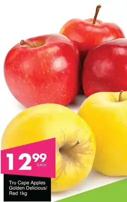 Save Hyper Tru Cape Apples Golden Delicious/ Red offer