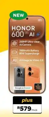 MTN HONOR 600 5G AI offer
