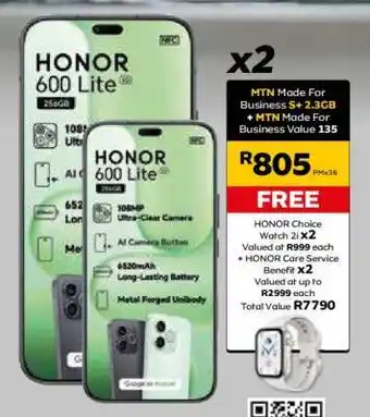 HONOR 600 Lite