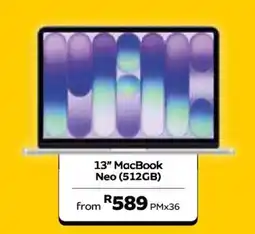 MTN 13 MacBook Neo (512GB) offer