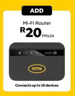 MTN Mi-Fi Router offer