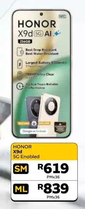MTN HONOR X9d offer