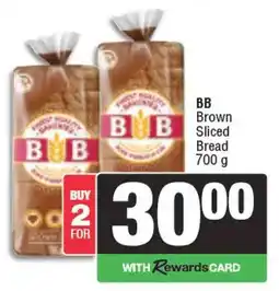 Spar BB Brown Sliced Bread offer