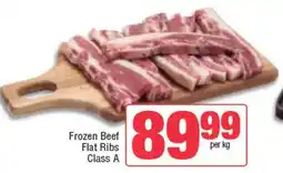 Spar Frozen Beef Flat Ribs Class A offer