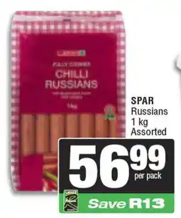 Spar SPAR Russians Assorted offer