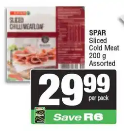 Spar SPAR Sliced Cold Meat Assorted offer