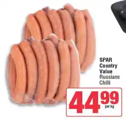 Spar SPAR Country Value Russians Chilli offer