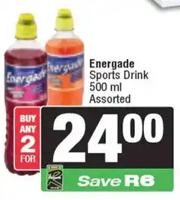Spar Energade Sports Drink Assorted offer