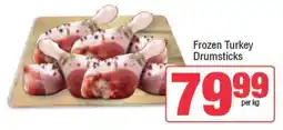 Spar Frozen Turkey Drumsticks offer