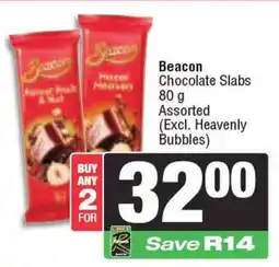 Spar Beacon Chocolate Slabs Assorted offer
