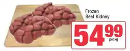 Spar Frozen Beef Kidney offer