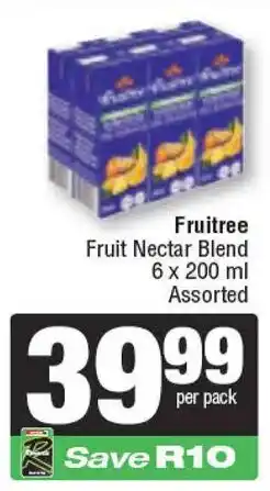Spar Fruitree Fruit Nectar Blend Assorted offer