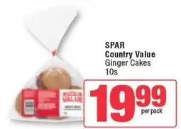 Spar SPAR Country Value Ginger Cakes offer