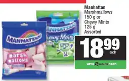 Spar Manhattan Marshmallows or Chewy Mints Assorted offer