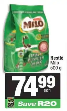 Spar Nestlé Milo offer
