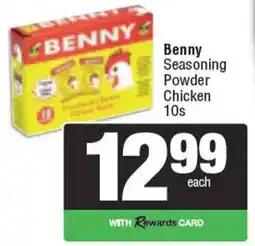 Spar Benny Seasoning Powder Chicken offer