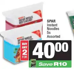 Spar SPAR Instant Noodles Assorted offer