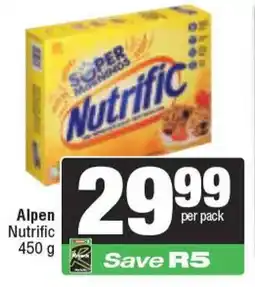 Spar Alpen Nutrific offer