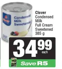 Spar Clover Condensed Milk Full Cream Sweetened offer