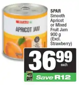 Spar SPAR Smooth Apricot or Mixed Fruit Jam offer