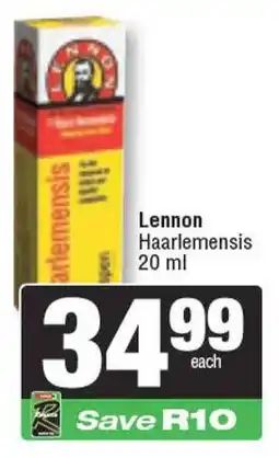 Spar Lennon Haarlemensis offer