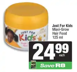 Spar Just For Kids Maxi-Grow Hair Food offer
