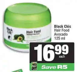 Spar Black Chic Hair Food Avocado offer