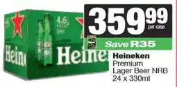 Spar Heineken Premium Lager Beer NRB offer