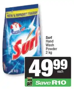Spar Surf Hand Wash Powder offer