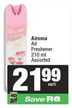Spar Airoma Air Freshener Assorted offer