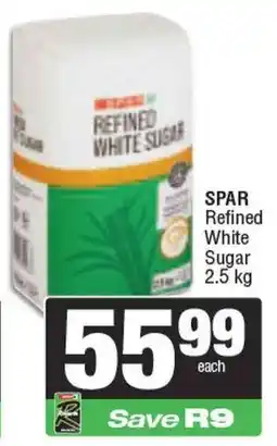 Spar SPAR Refined White Sugar offer