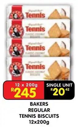 Shoprite Bakers regular tennis biscuits offer