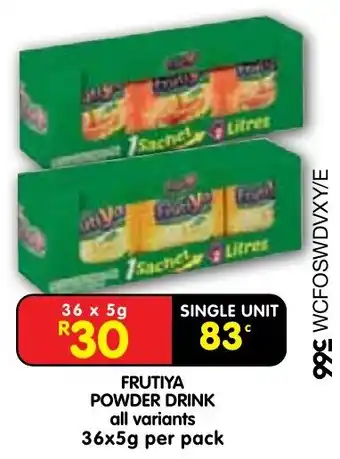 Frutiya powder drink