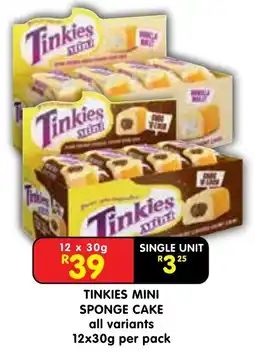 Shoprite Tinkies mini sponge cake offer