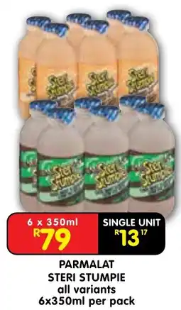 Shoprite Parmalat steri stumpie offer
