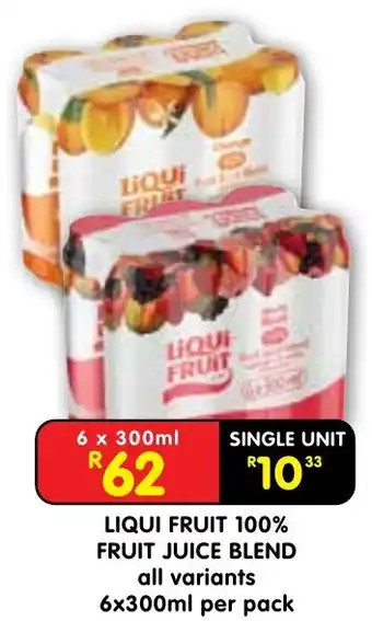 Liqui fruit 100% fruit juice blend
