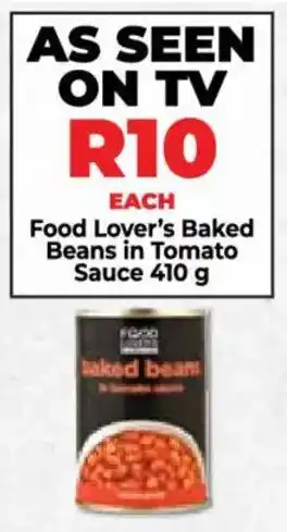 Food Lover's Baked Beans in Tomato Sauce