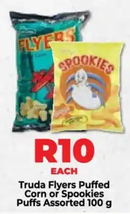 Food Lover's Market Truda Flyers Puffed Corn or Spookies Puffs Assorted offer