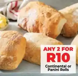 Food Lover's Market Continental or Panini Rolls offer