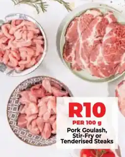 Food Lover's Market Pork Goulash, Stir-Fry or Tenderised Steaks offer