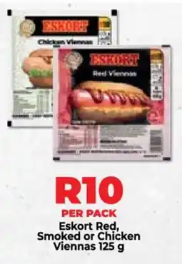 Food Lover's Market Eskort Red, Smoked or Chicken Viennas offer