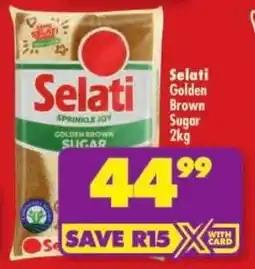 Shoprite Selati Golden Brown Sugar offer