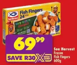 Shoprite Sea Harvest Frozen Fish Fingers offer