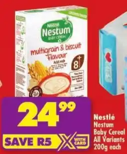 Shoprite Nestlé Nestum Baby Cereal All Variants offer