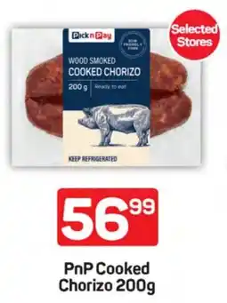 Pick n Pay Hypermarket PnP Cooked Chorizo offer