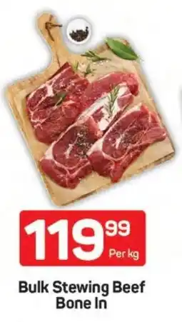 Pick n Pay Hypermarket Bulk Stewing Beef Bone In offer