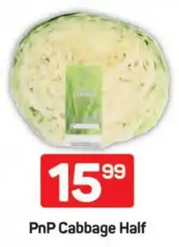 Pick n Pay Hypermarket PnP Cabbage Half offer