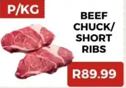 Saverite Beef chuck/ short ribs offer